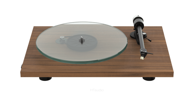 Pro-Ject T2W Gramofon z WiFi, wbudowanym przedwzmacniacz MM, wkładka MM Sumiko Rainier - orzech