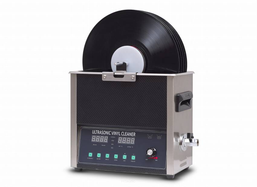 10 Hertz ultradźwiękowa myjka do płyt gramofonowych 5 płyt  PREMIUM