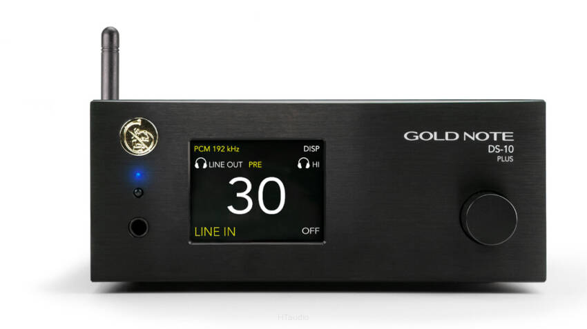 Gold Note DS-10 PLUS streamer/DAC/wzm. słuchawkowy czarny