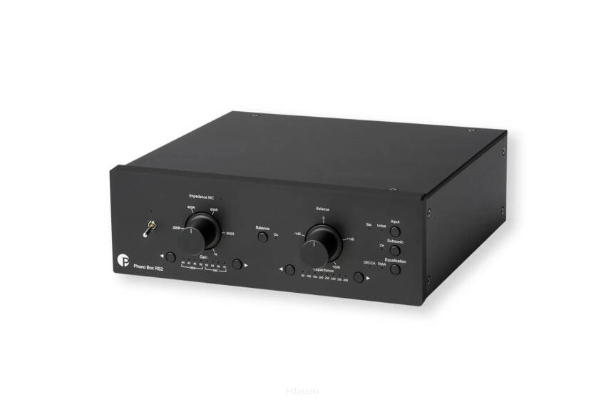 Pro-Ject PHONO BOX RS2 Przedwzmacniacz gramofonowy czarny