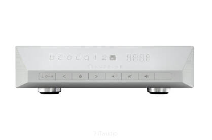 NuPrime DAC-10 przedwzmacniacz stereo z wbudowanym przetwornikiem DAC srebrny