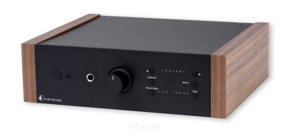 Pro-Ject Pre Box DS2 Digital Przedwzmacniacz stereo z przetwornikiem DAC czarny/orzech
